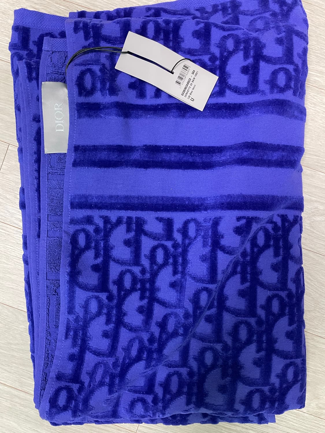 디올 오블리크 비치타올겸 블랭킷 새상품 상품이미지1