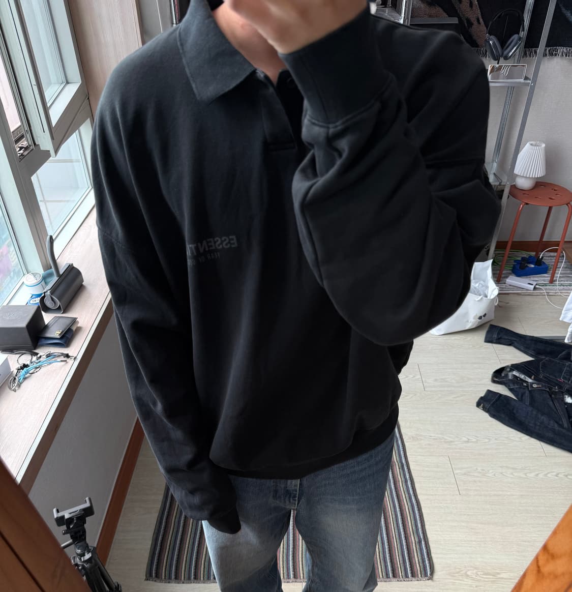 피오갓 에센셜 후드티 상품이미지1