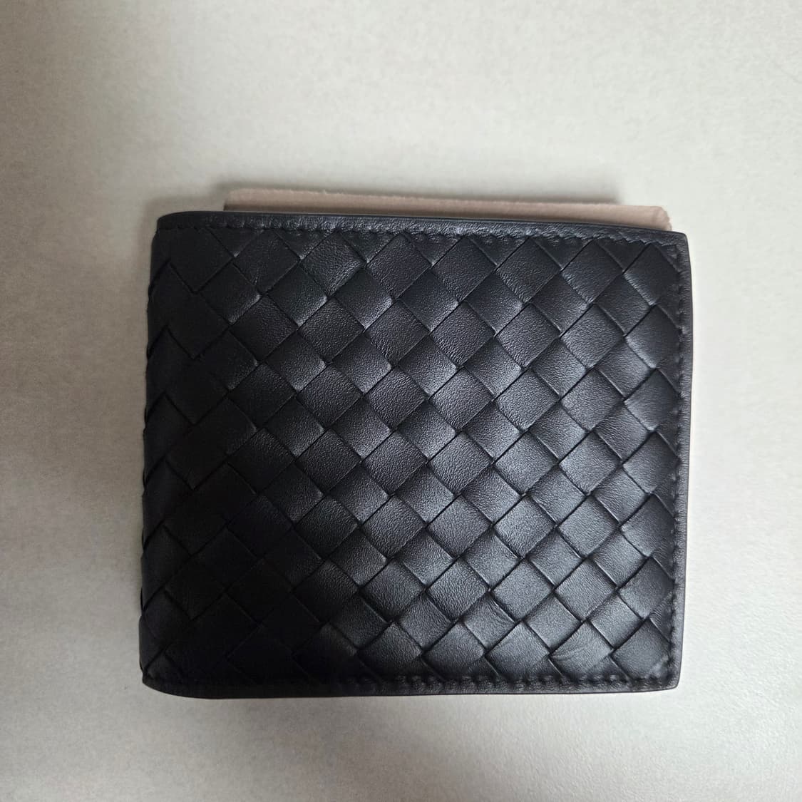 [새상품]보테가베네타 반지갑 블랙 상품이미지2