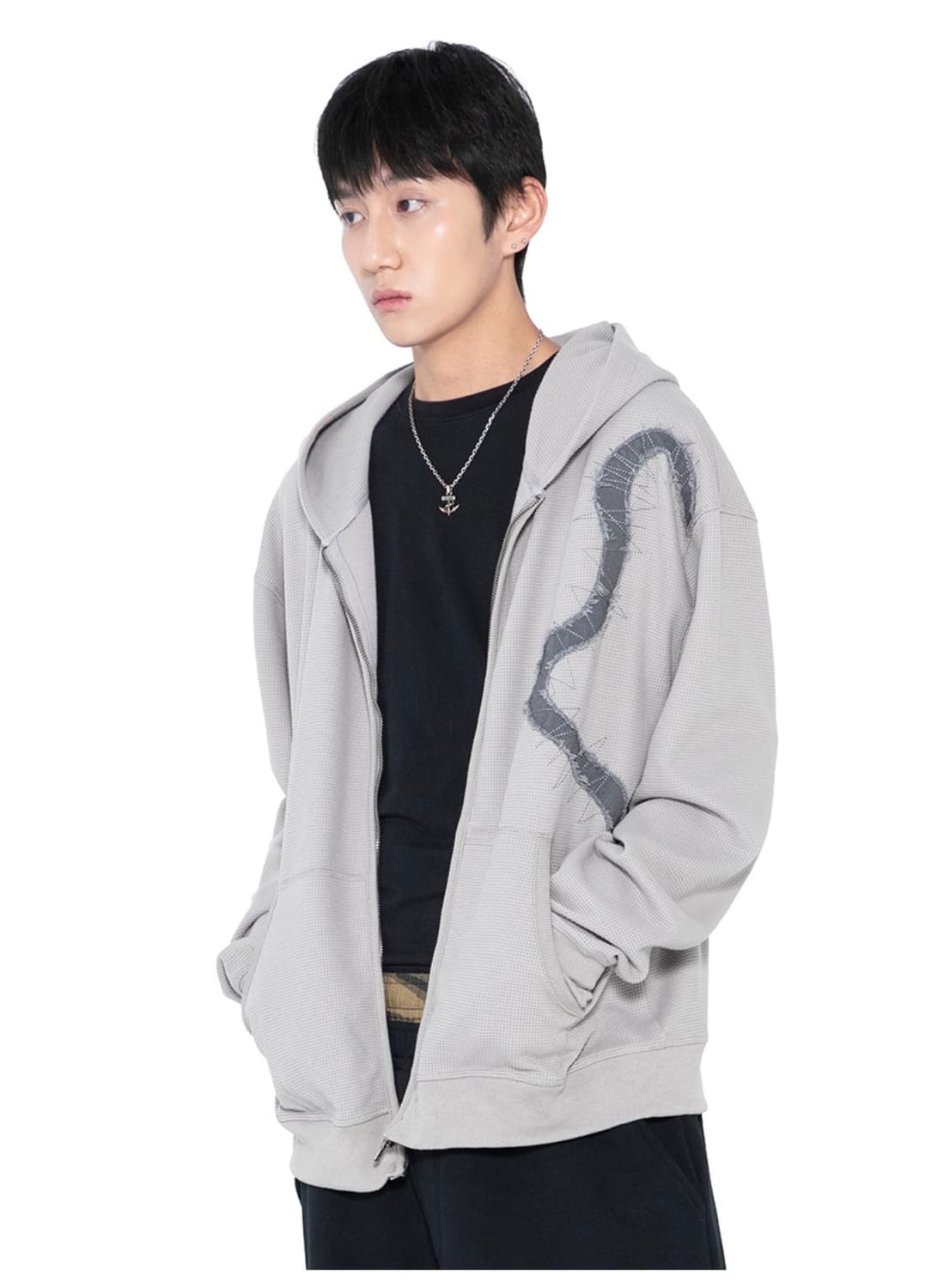 엑스톤즈 후드집업 m (택달린 새상품) 상품이미지3