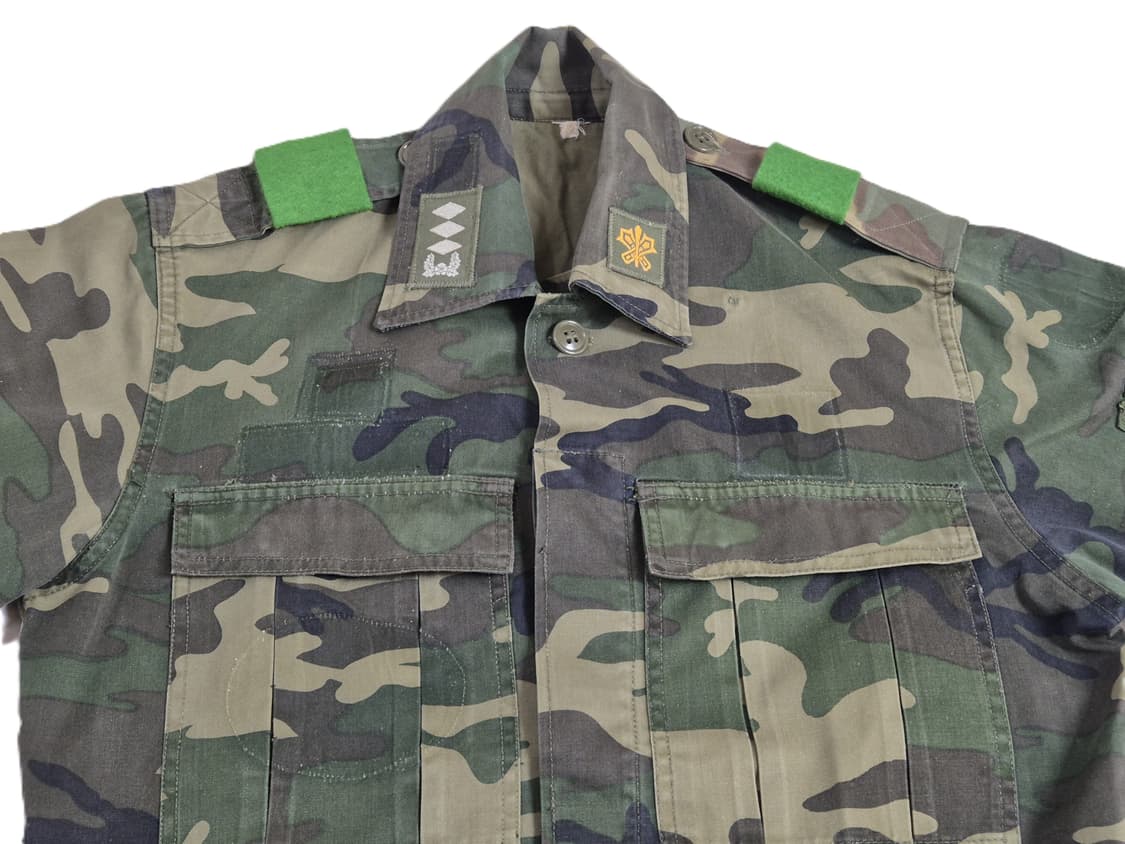 육군 구형 보병 대위 중기형 독사복 전투복 상의 자켓 (S) 상품이미지5