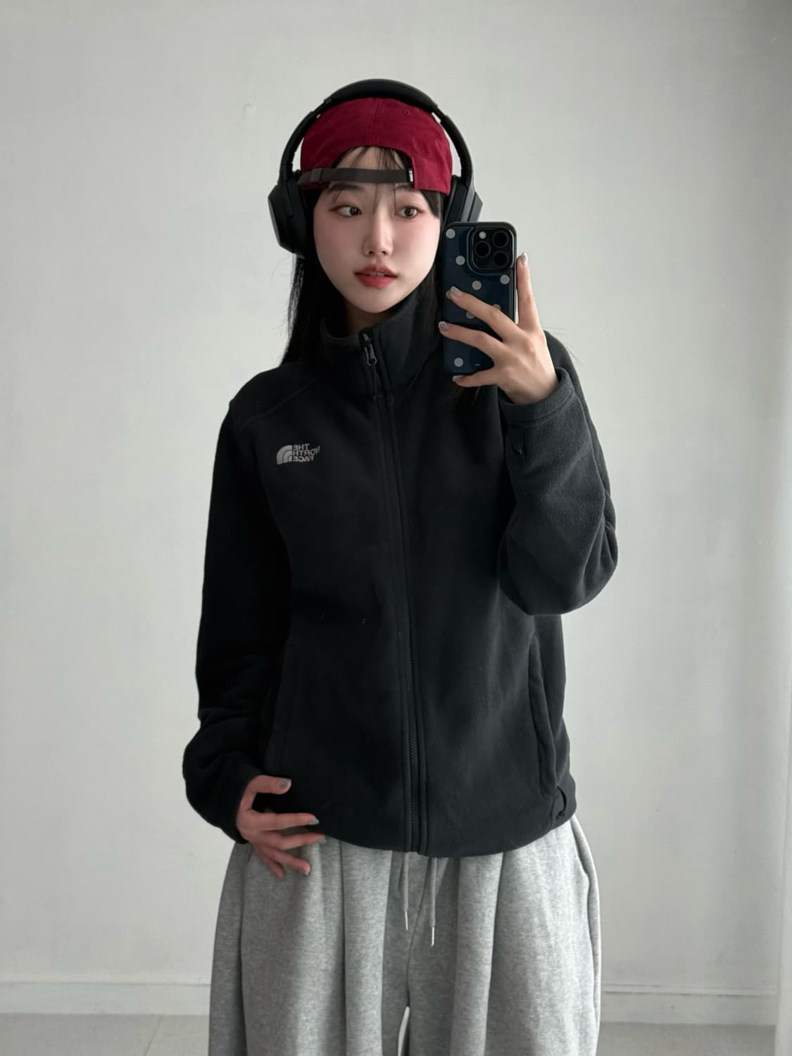 노스페이스 블랙 후리스 상품이미지4