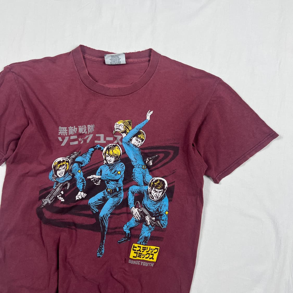 90’s 소닉유스 sonic youth 밴드 히스테릭글래머 반팔티 상품이미지3