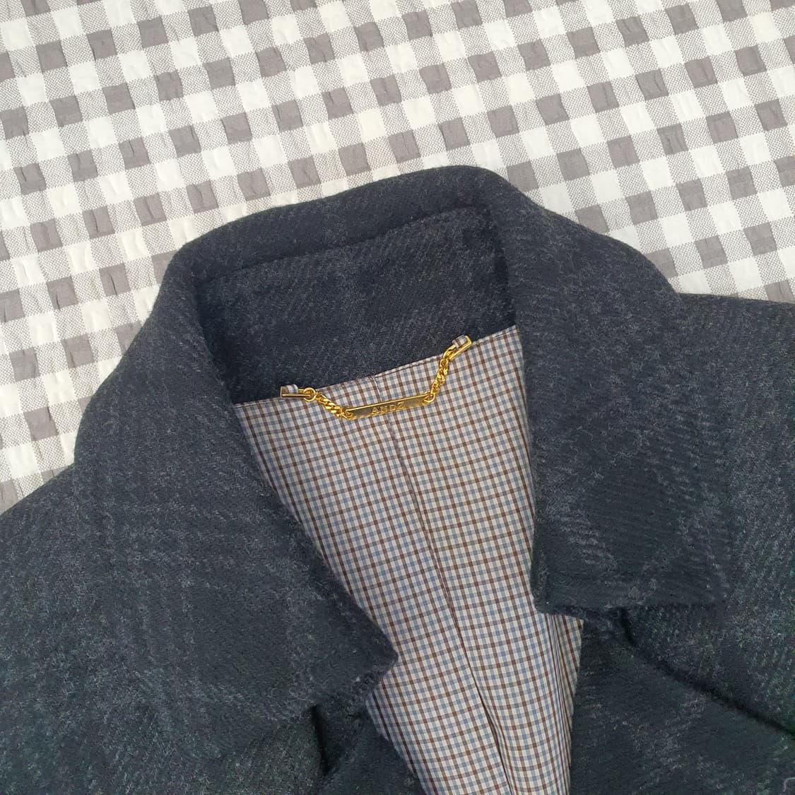 앤드지 울 하프 코트 남자95 상품이미지2