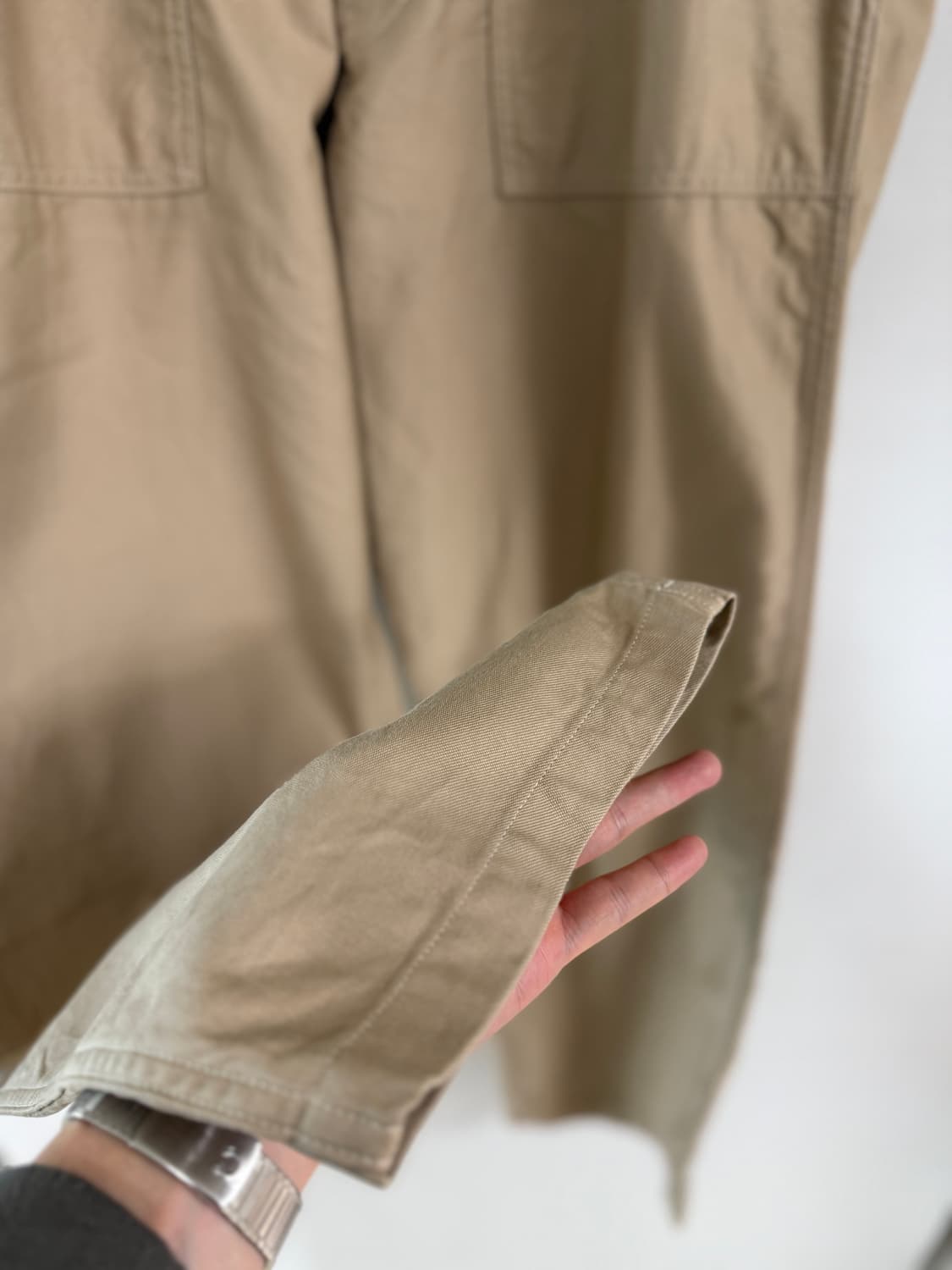 캡틴선샤인 베이커 팬츠 카키베이지 컬러 32 사이즈 판매 상품이미지3