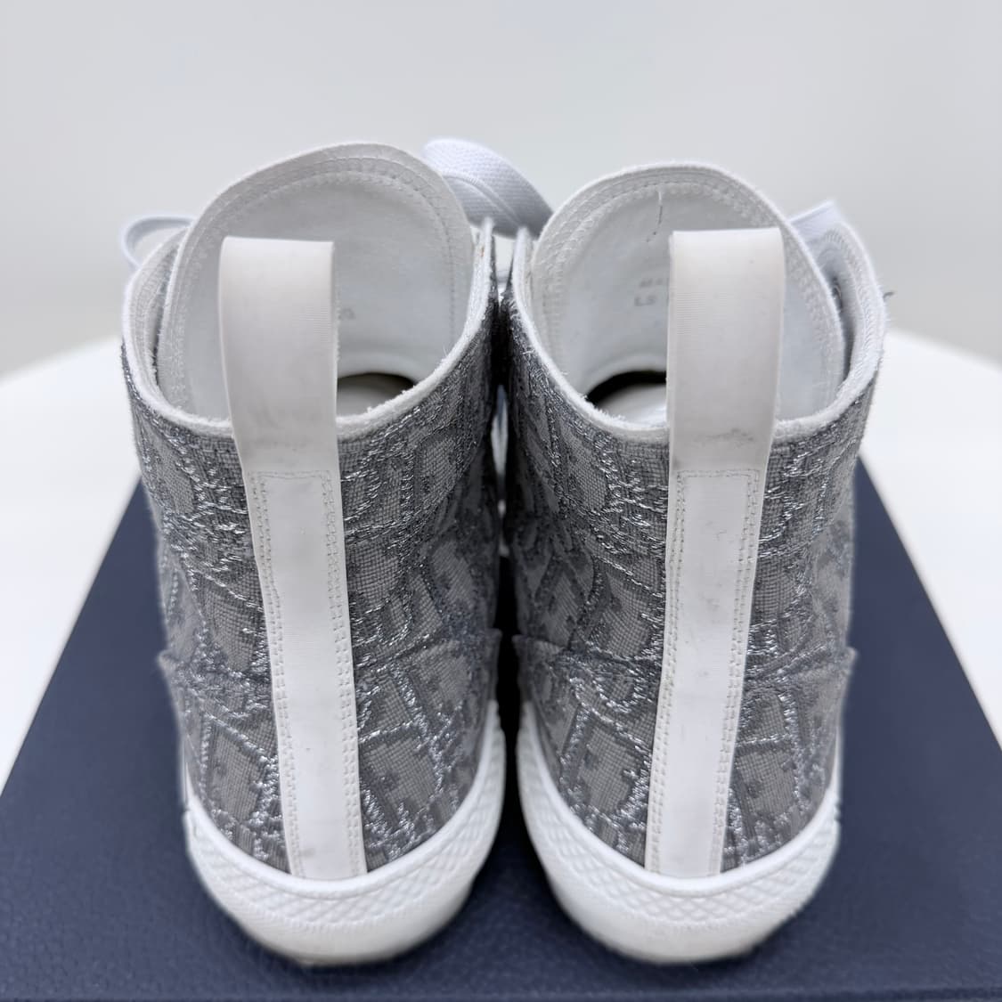 [A급/250] 디올 오블리크 B23 루테늄 하이탑 스니커즈 상품이미지7