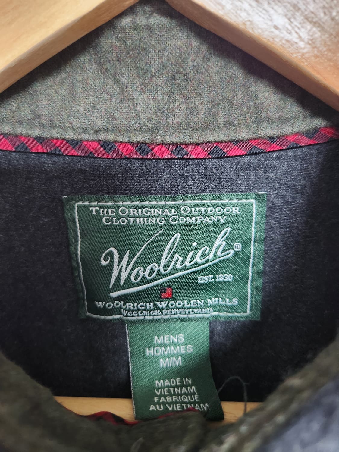 울리치WoolRich 플란넬 셔츠  M - S214 상품이미지4