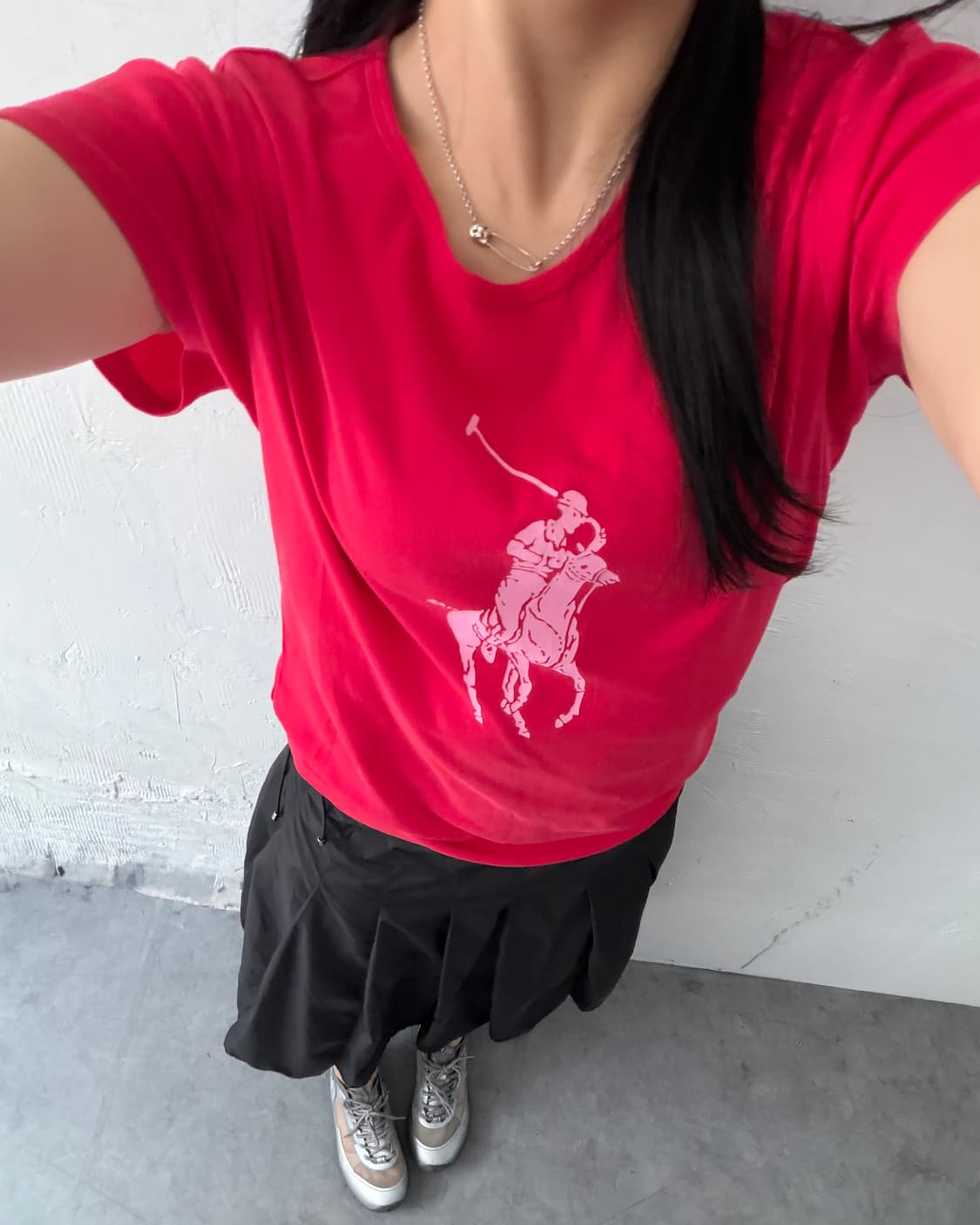 Polo 랄프로렌 우먼 빅포니 티셔츠 상품이미지2