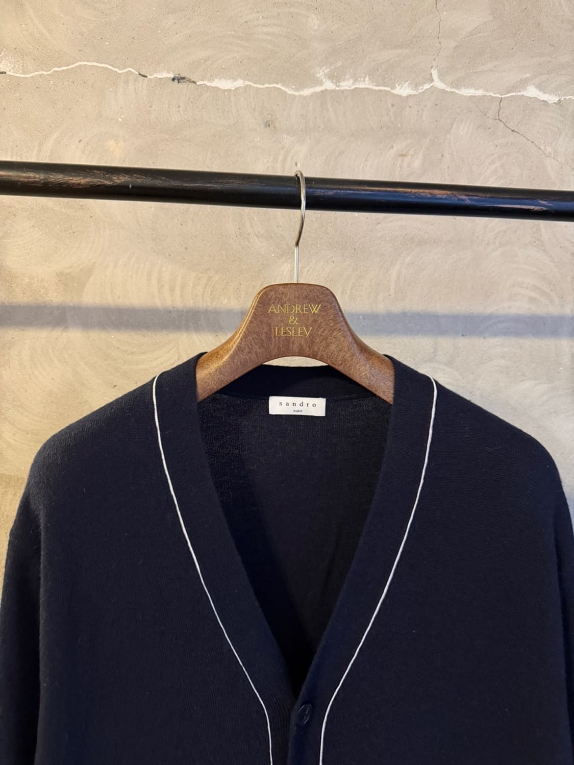 산드로 니트 가디건 남성100 상품이미지5