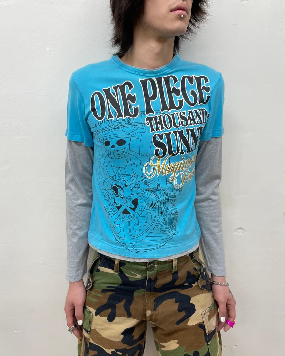 One-Piece Skeleton Blue Long Sleeve  상품이미지3