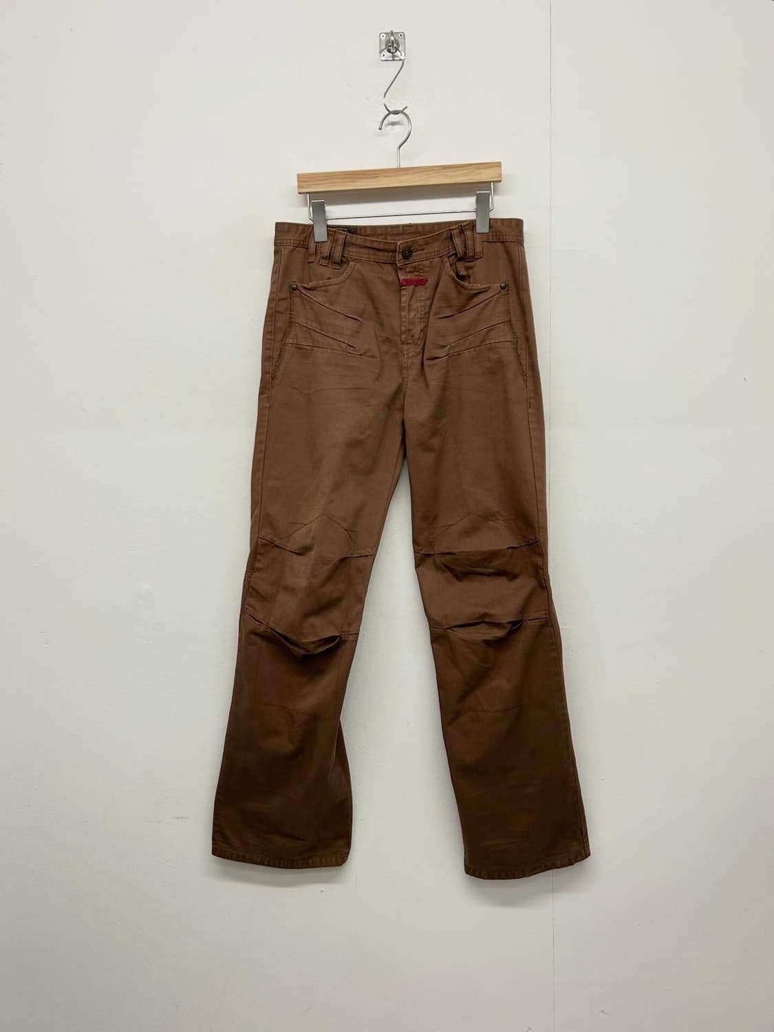 00s 빈티지 마리떼프랑소와저버 브라운 부츠컷 팬츠 상품이미지1