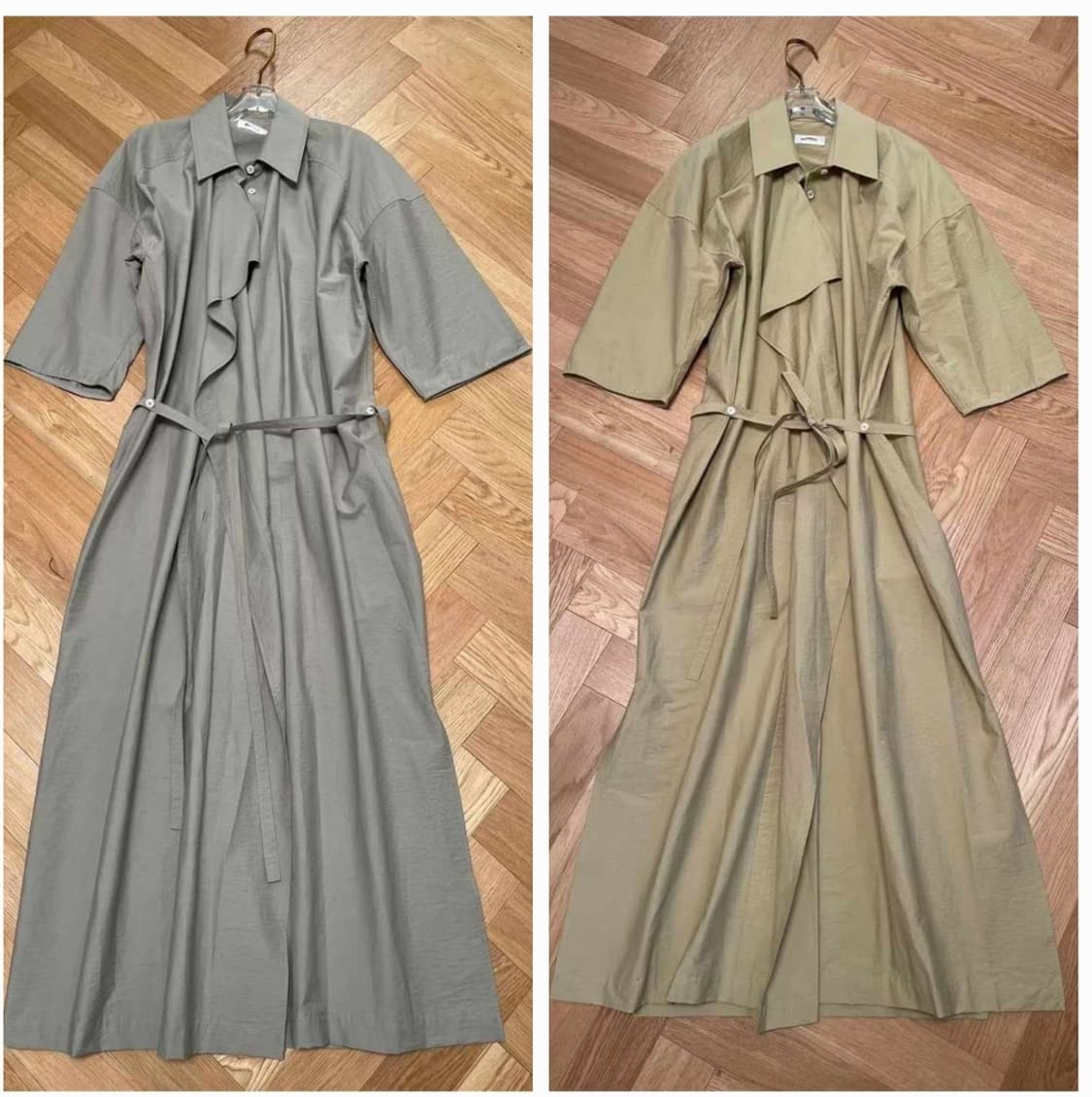 Asymmetrical Shirt Dress 상품이미지4