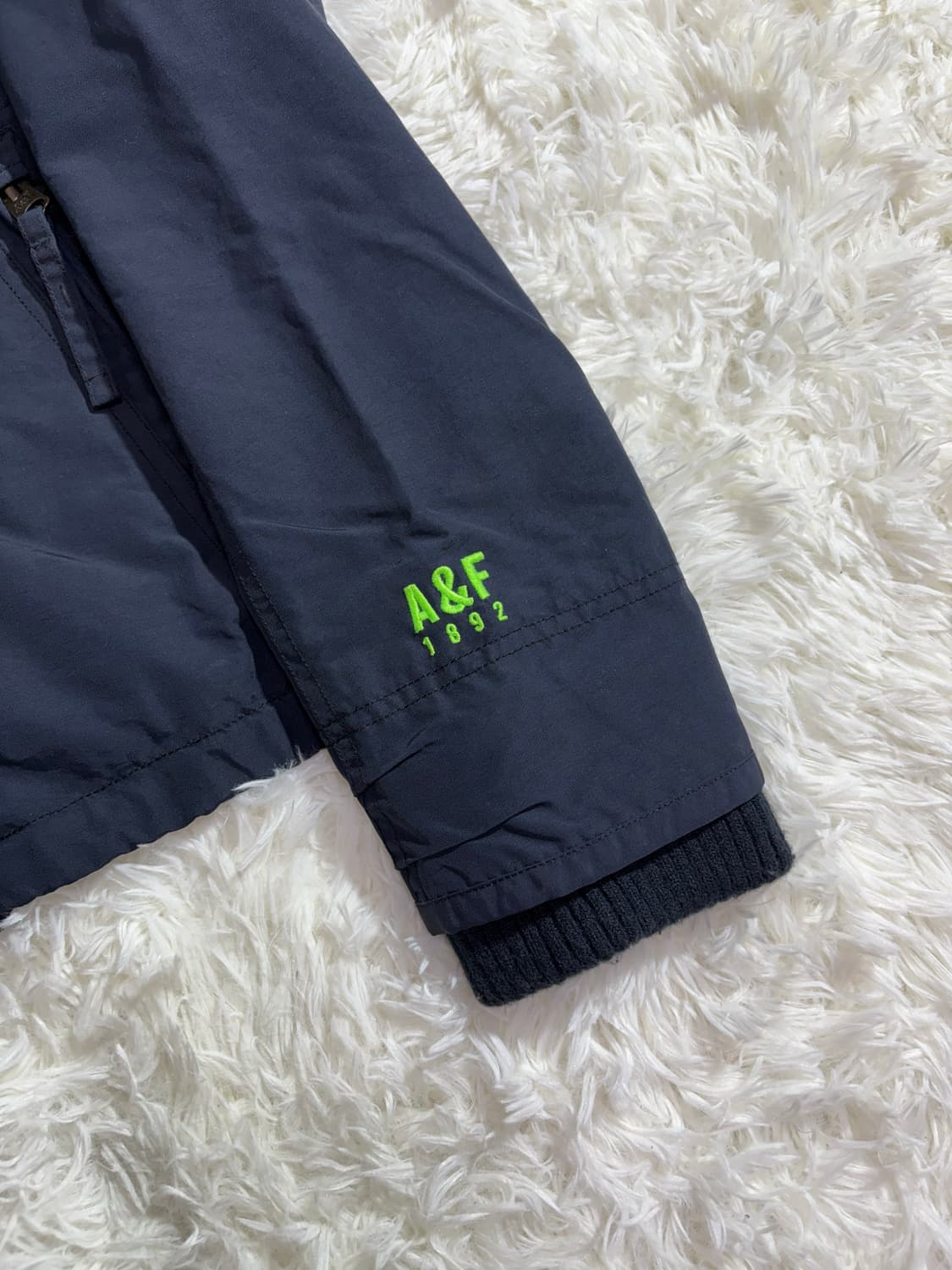 아베크롬비 다크네이비 자수로고 자켓  상품이미지6