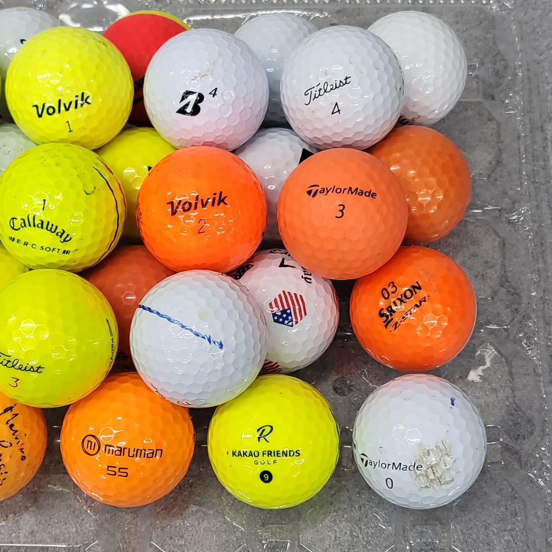 다양한 브랜드의 골프공 로스트볼 30개 일괄 상품이미지3