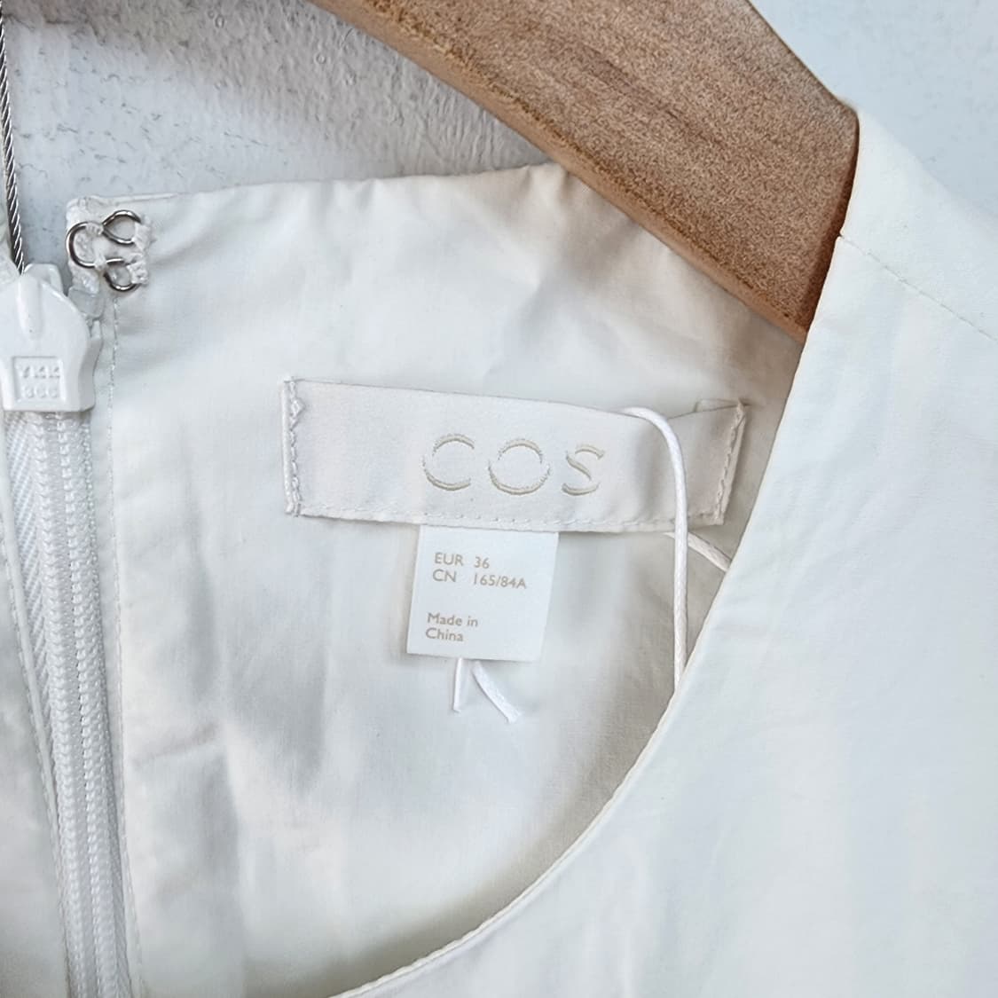 코스 화이트 롱 원피스 상품이미지8