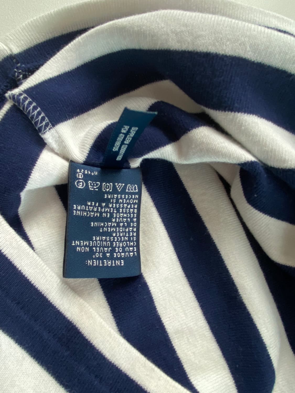 폴로 랄프로렌 브이넥 반팔 니트 L 상품이미지6