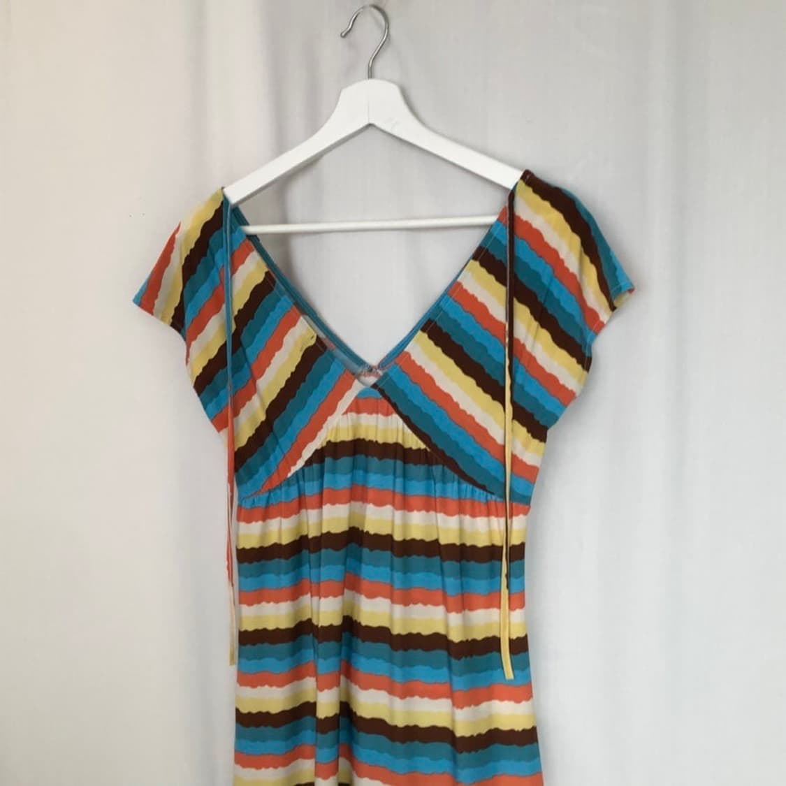775. rainbow color melody dress  상품이미지2
