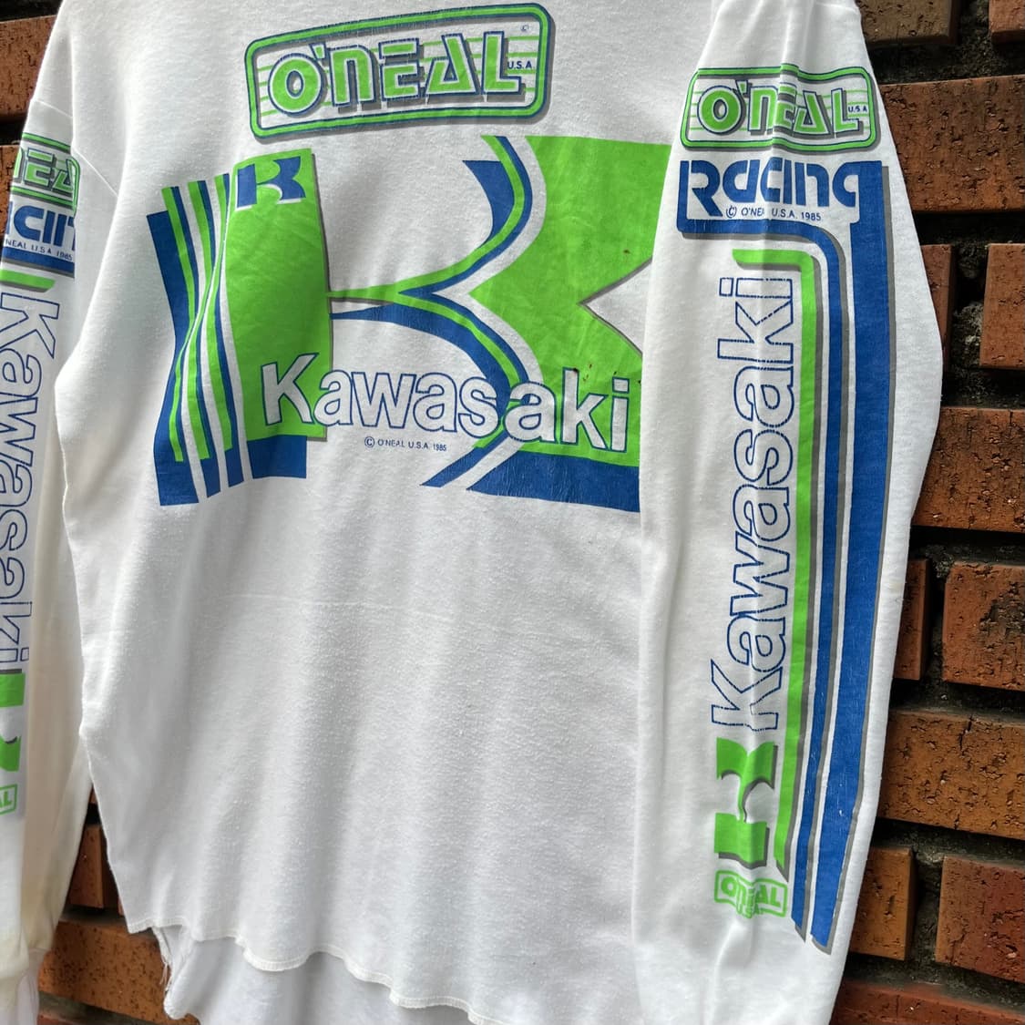 80s 가와사키 모토크로스 져지 (95) 상품이미지3