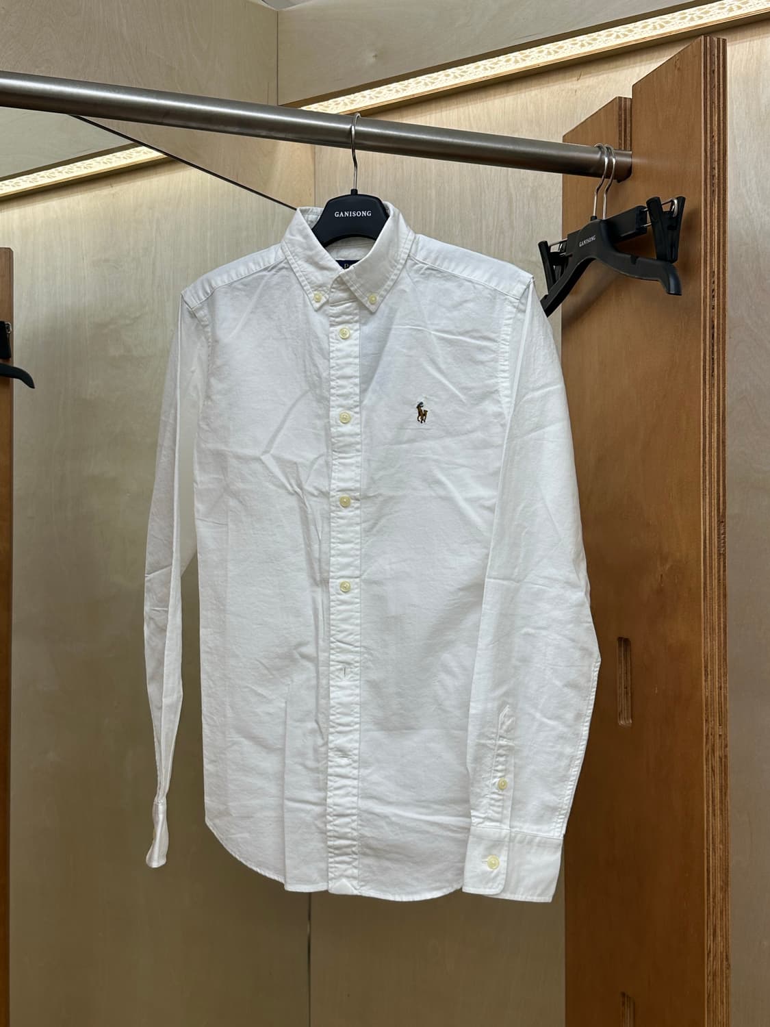 폴로 랄프로렌 클래식핏 옥스포드 셔츠 화이트 - 우먼 2사이즈 상품이미지2