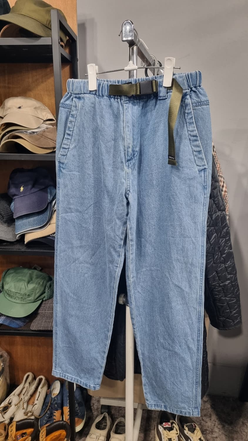 (KODAK) 코닥 허리밴딩 벨트데님진 m(30~31적당) 상태매우좋음 상품이미지1