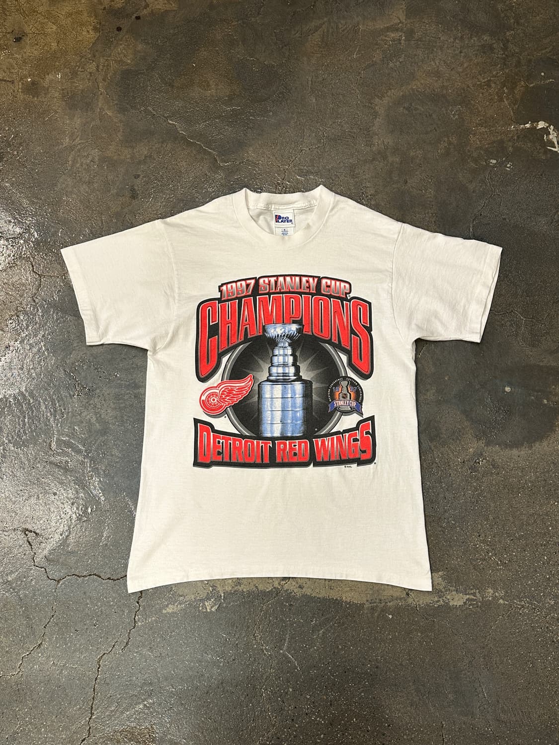 90s Pro Player made in USA NHL 반팔티 M 상품이미지1