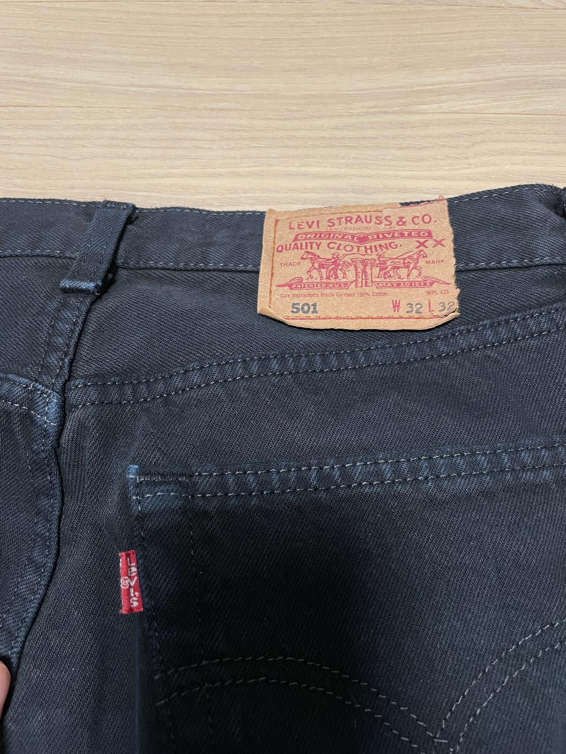 90s 빈티지 리바이스 501 블랙 상품이미지3