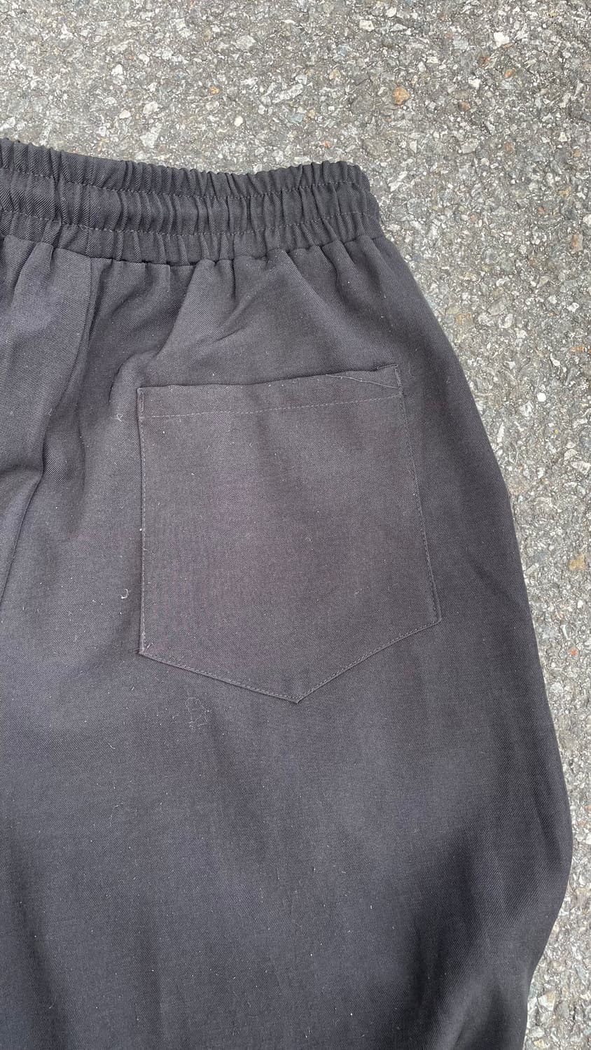 밴딩 블랙 슬랙스 S 상품이미지3