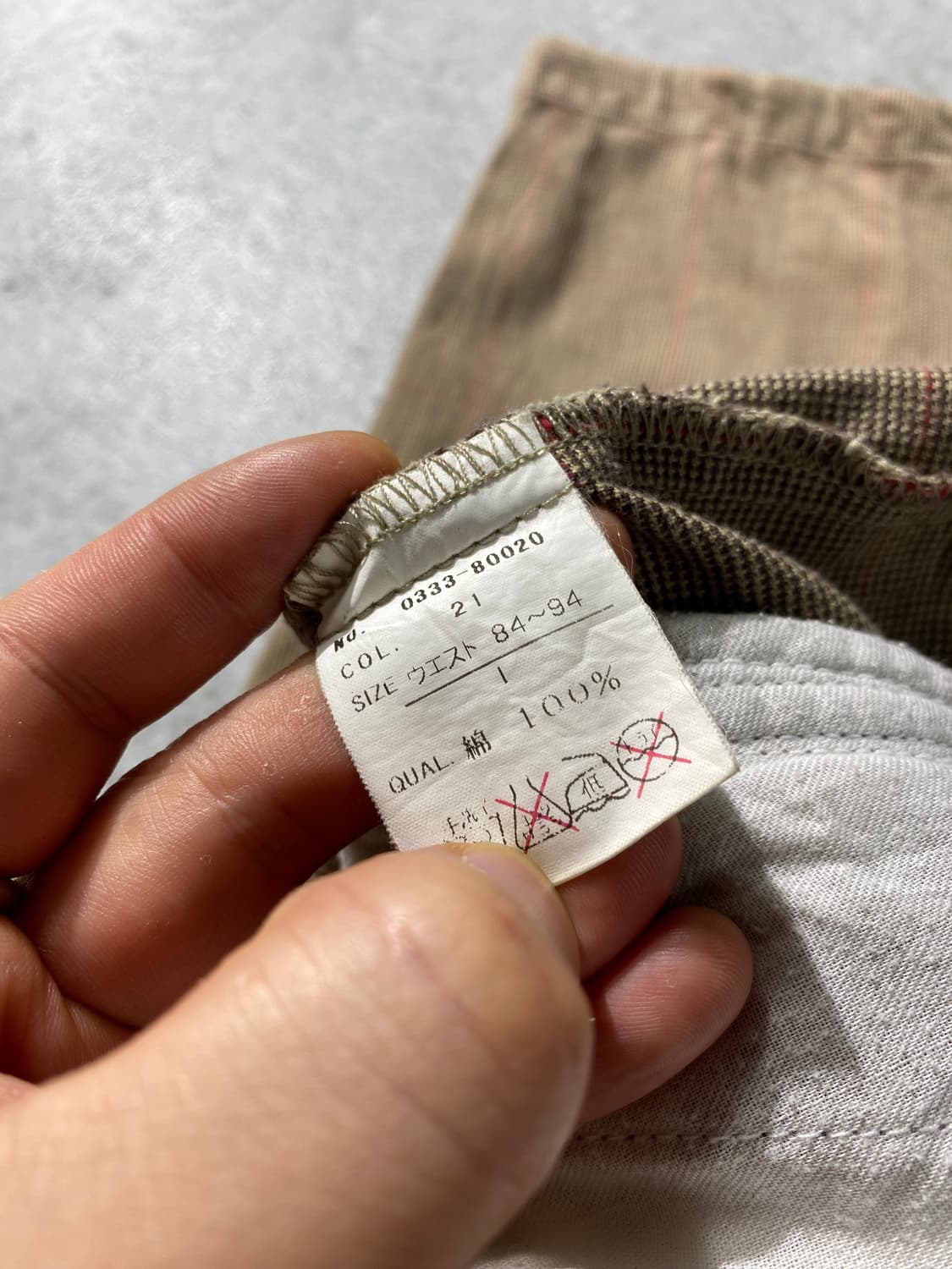 [L] 90-00s VANS 반스 멀티지퍼 체크 버뮤다팬츠 상품이미지9