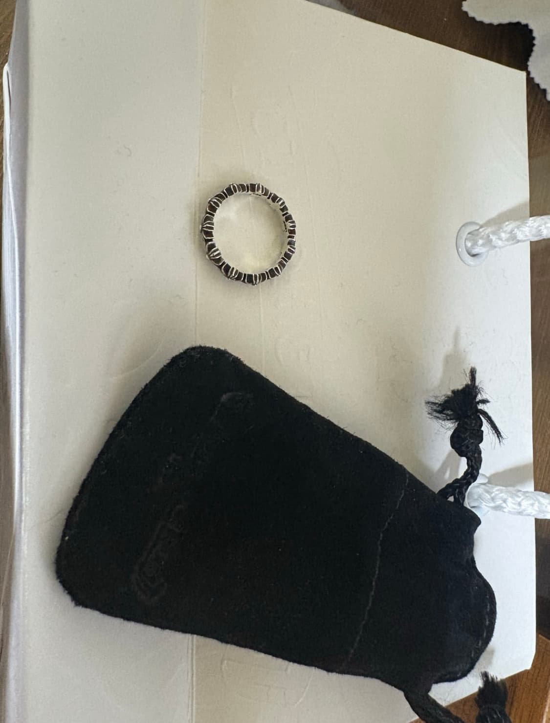 [US5] 크롬하츠 e ch plus 타이니밴드링 상품이미지8