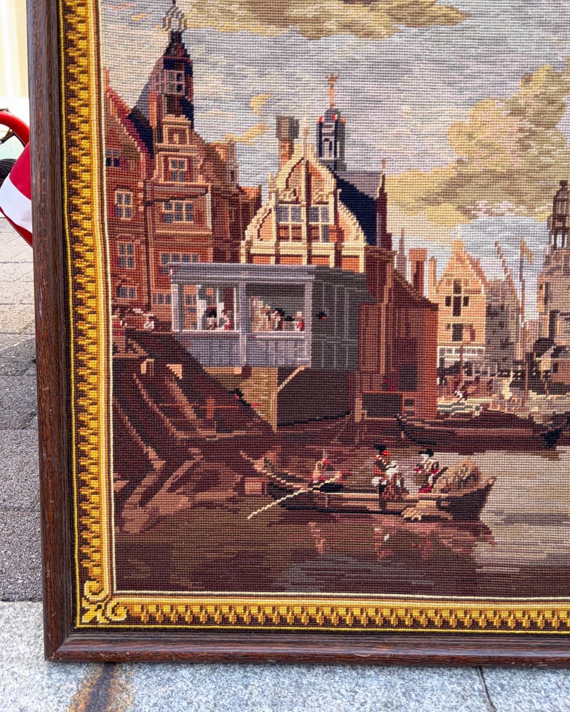 빈티지 소품 우드 프레임 태피스트리 아트워크 상품이미지5