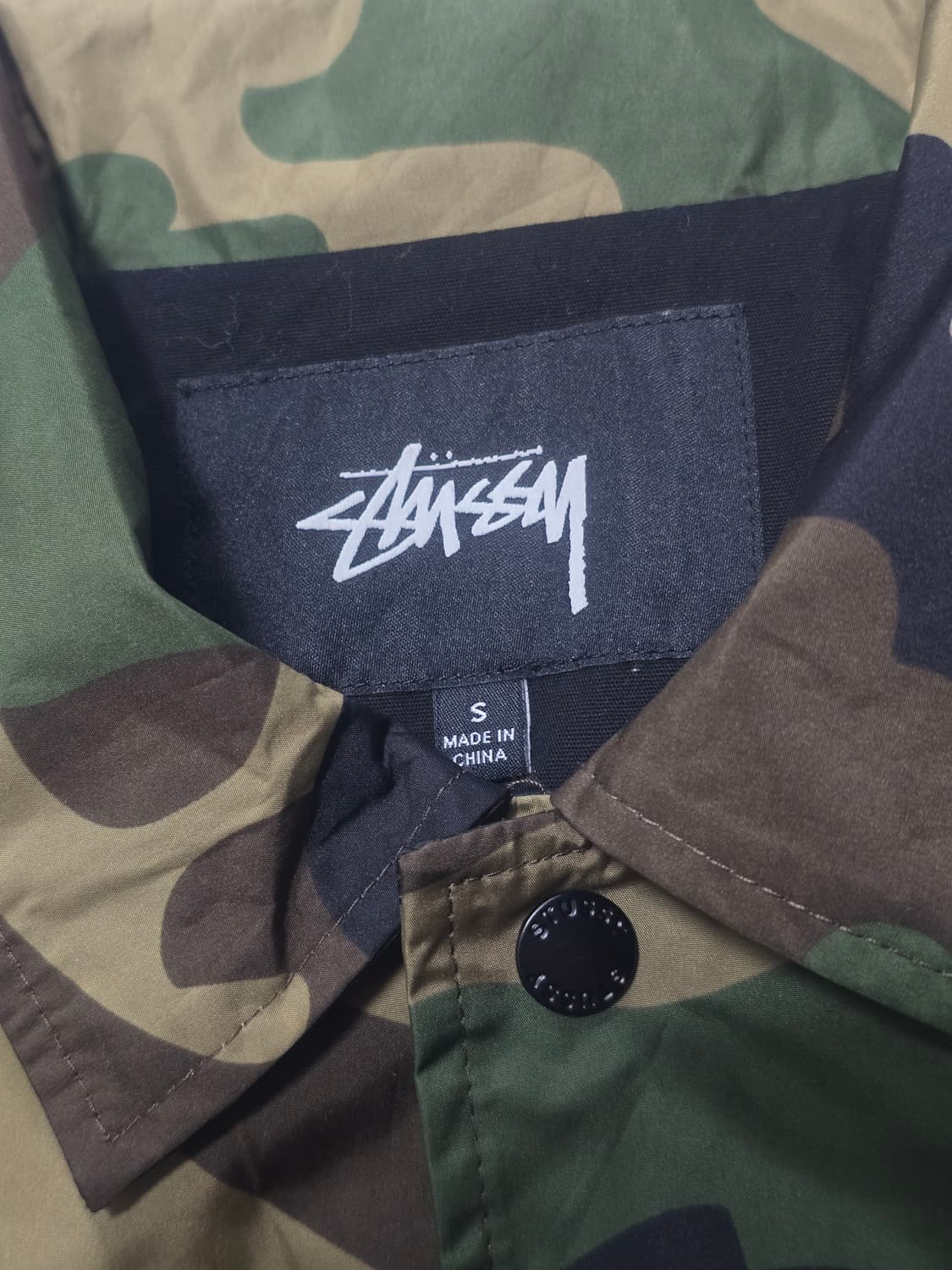 스투시 카모플라쥬 코치 자켓 100사이즈 상품이미지5