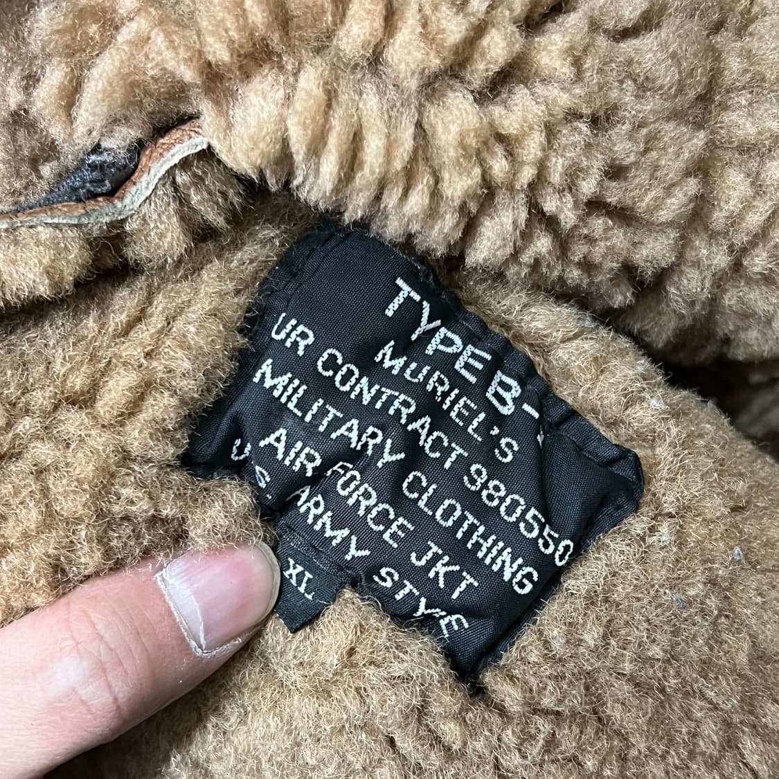  B3 리얼레더 무스탕 자켓 y14446 상품이미지6