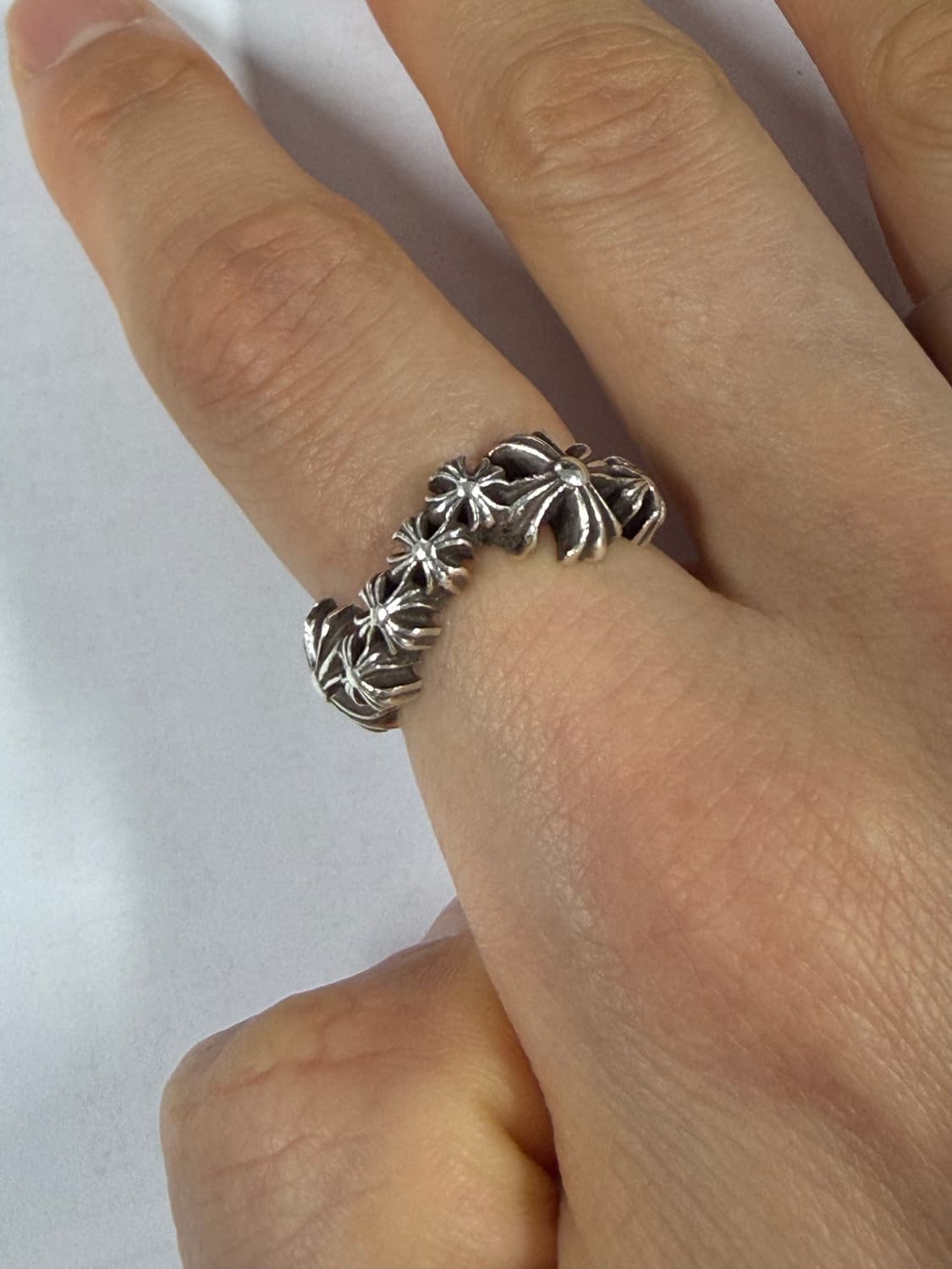 크롬하츠 플러스 웨이브링 정품 상품이미지1