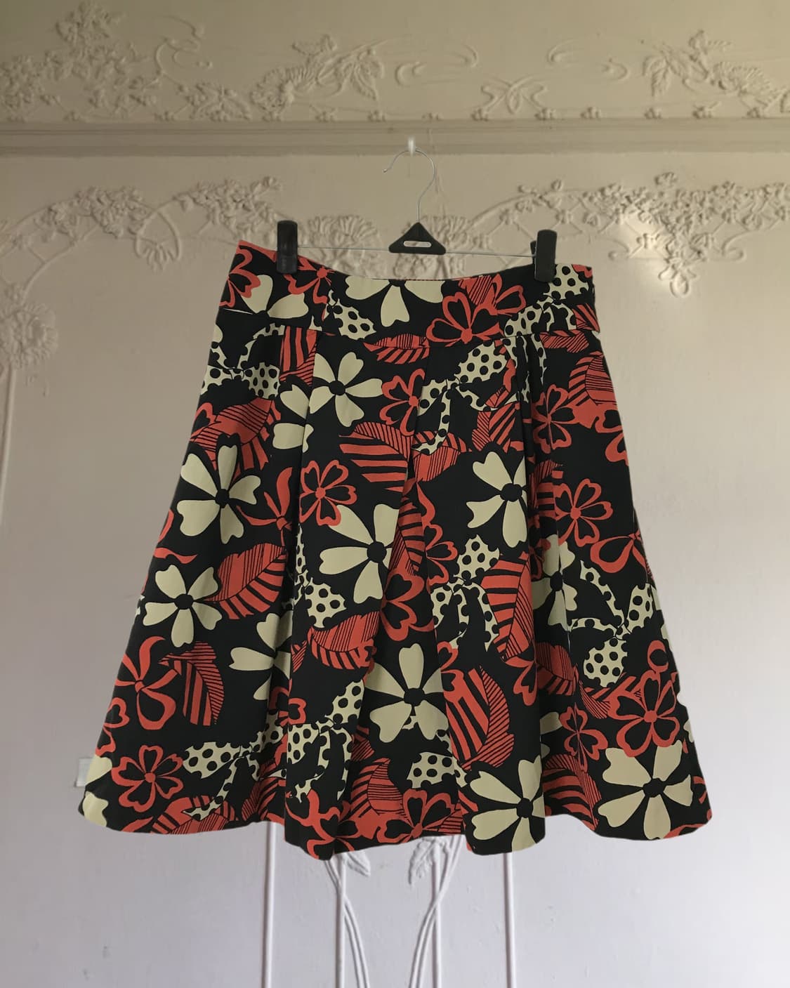 vintage pattern skirt 상품이미지5