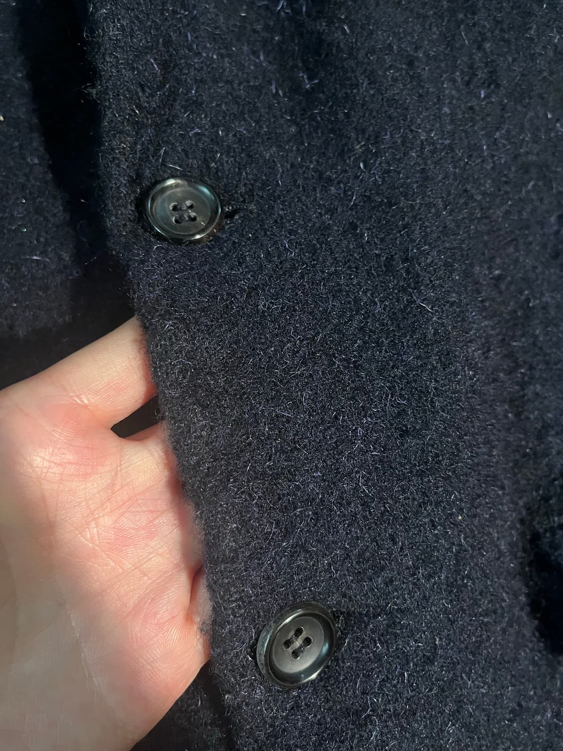 comme des garcons homme 축융울 블레이저 자켓 상품이미지4