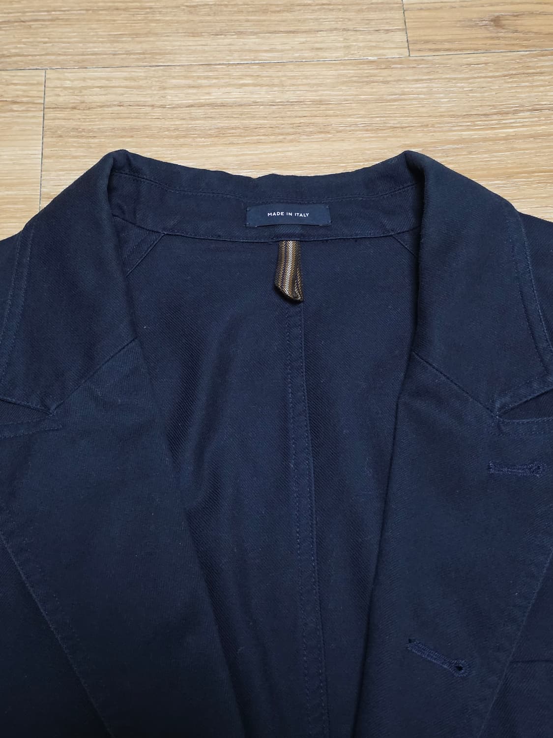 42size택포60만)드레익스 게임스 블레이저MK2 네이비 코튼트윌 상품이미지3