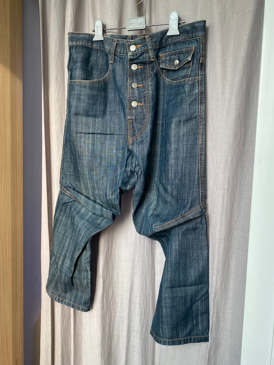 E hyphen world gallery drop-crotch denim 상품이미지2