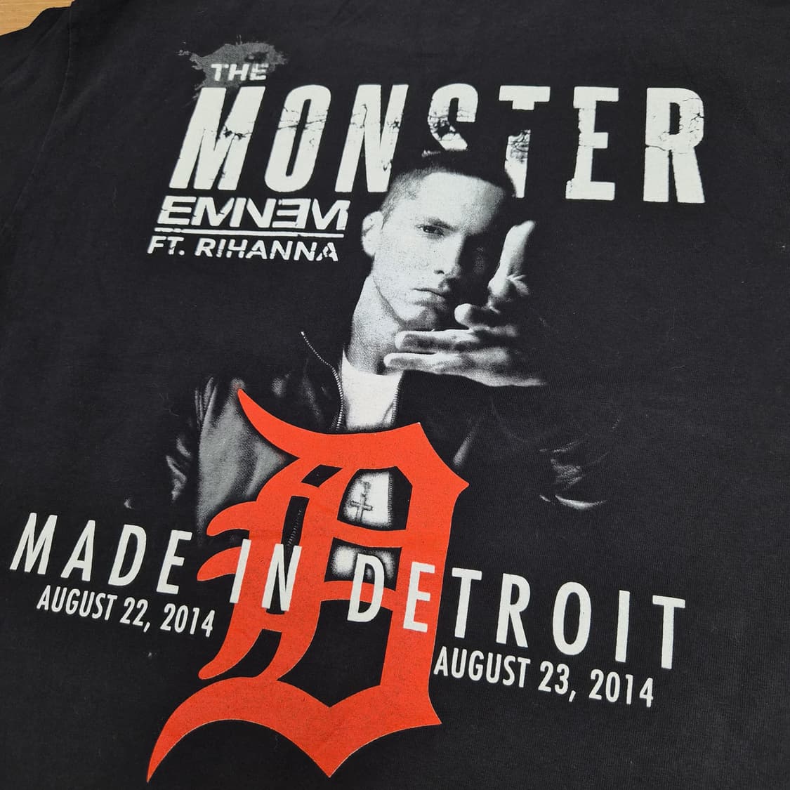 Eminem x Rihanna The Monster Tour 반팔티 상품이미지5