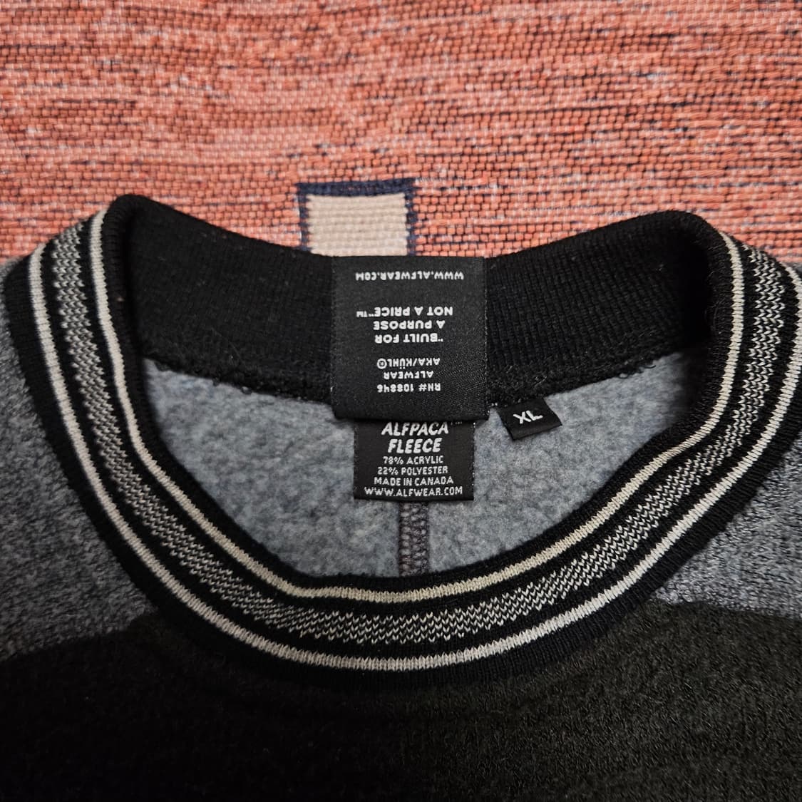 90s 핑거홀 alf 플리스 풀오버 / 캐나다 생산 상품이미지3