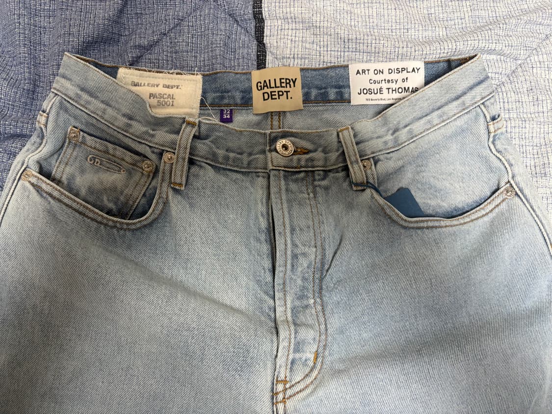 갤러리 디파트먼트 pascal dept cut 데님 청바지 상품이미지2