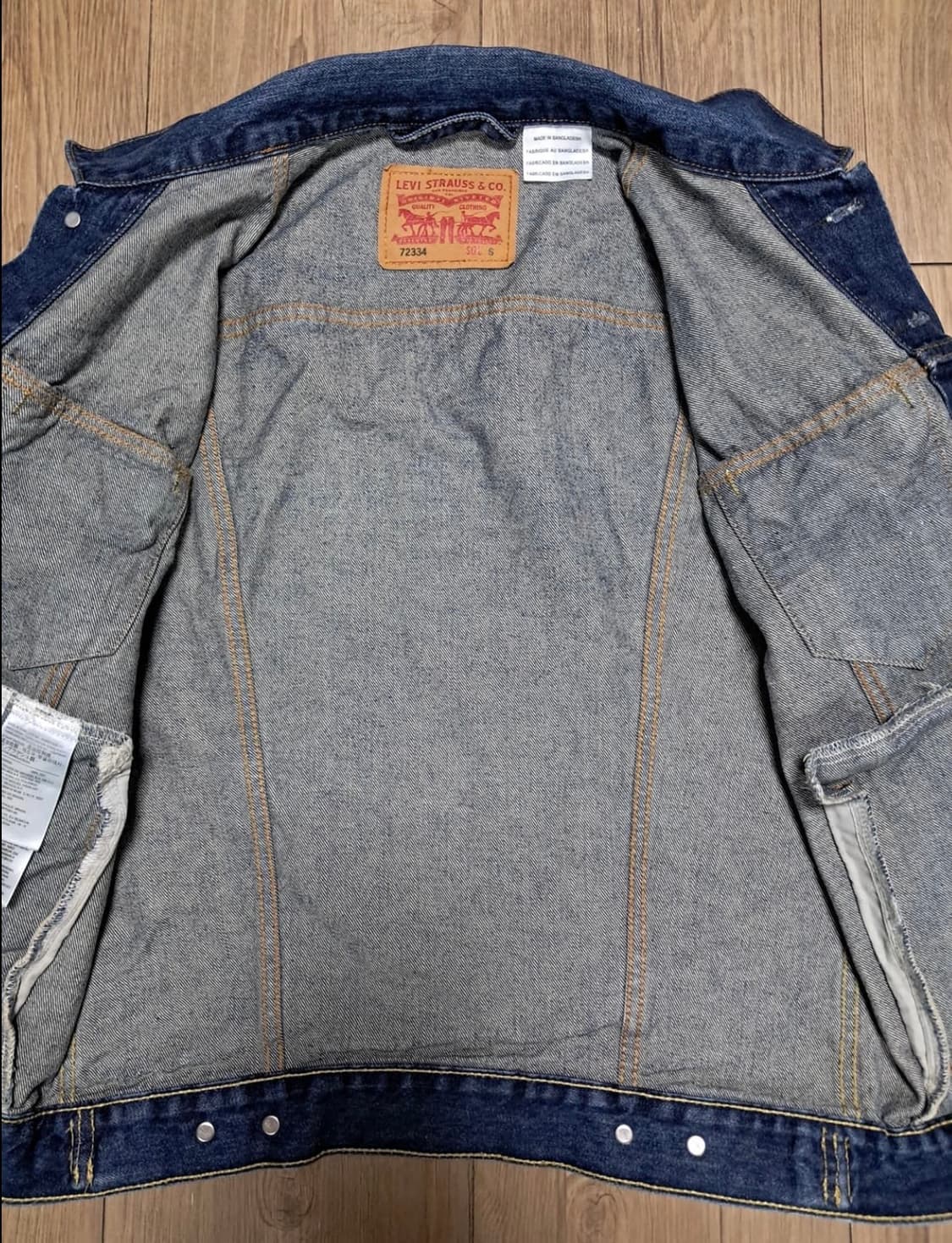 리바이스 데님자켓 상품이미지3