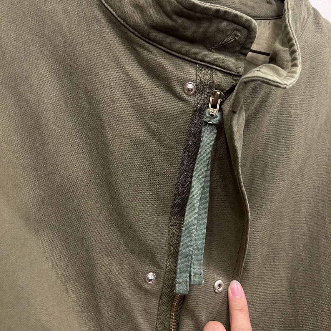 라퍼지스토어 차이나카라 크롭 루즈핏 야상 재킷 상품이미지3