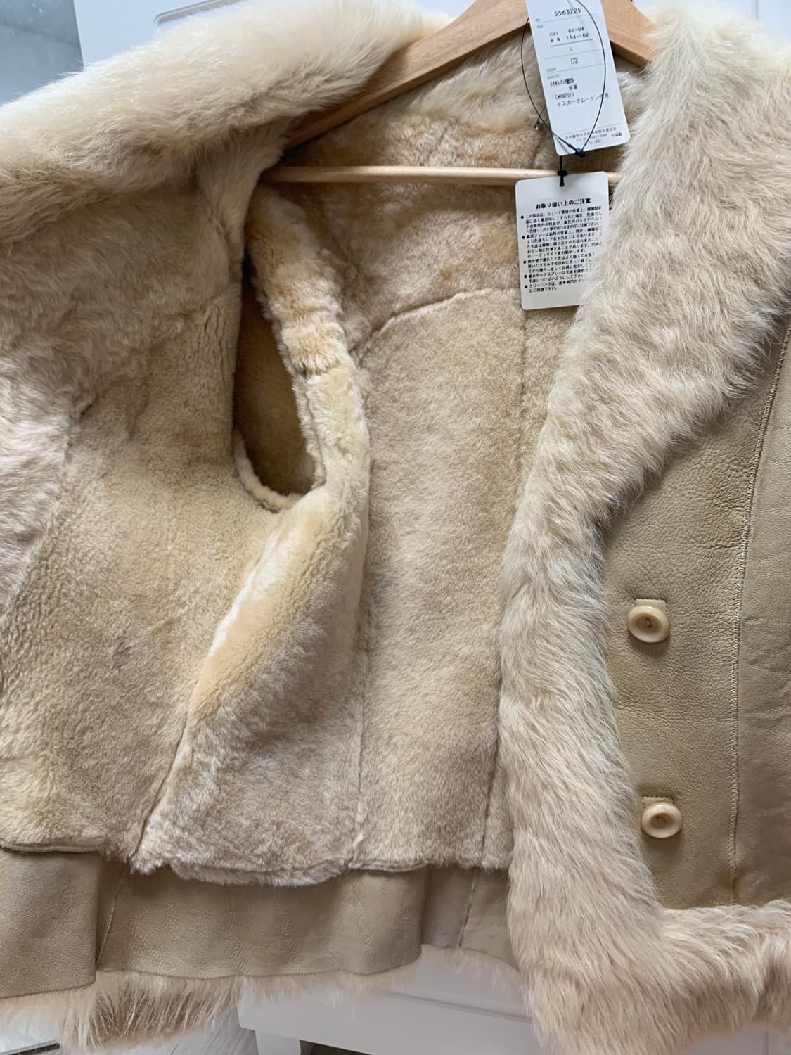 가죽 시어링 자켓 상품이미지4