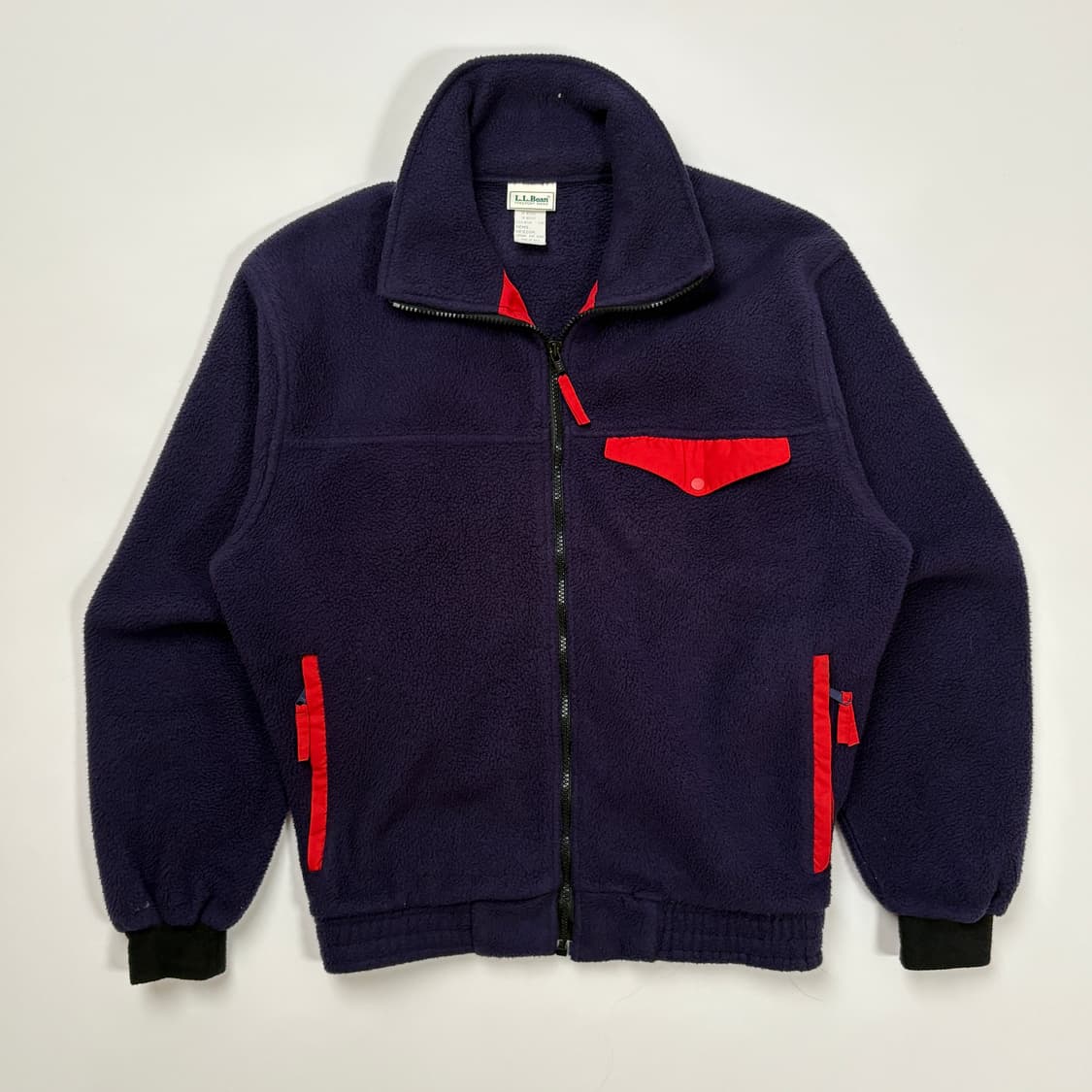 90s USA 엘엘빈 플리스 집업 상품이미지1