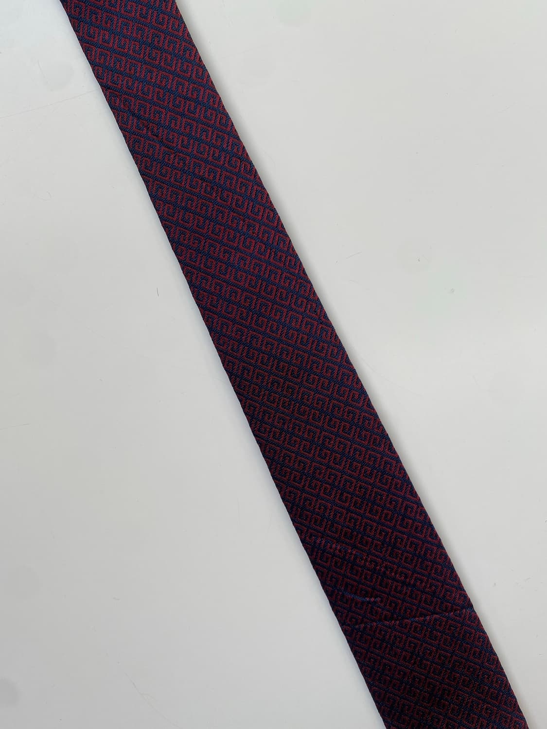 최신형 지방시 모노그램 정품 명품넥타이 (GIVENCHY)6.6cm 상품이미지8