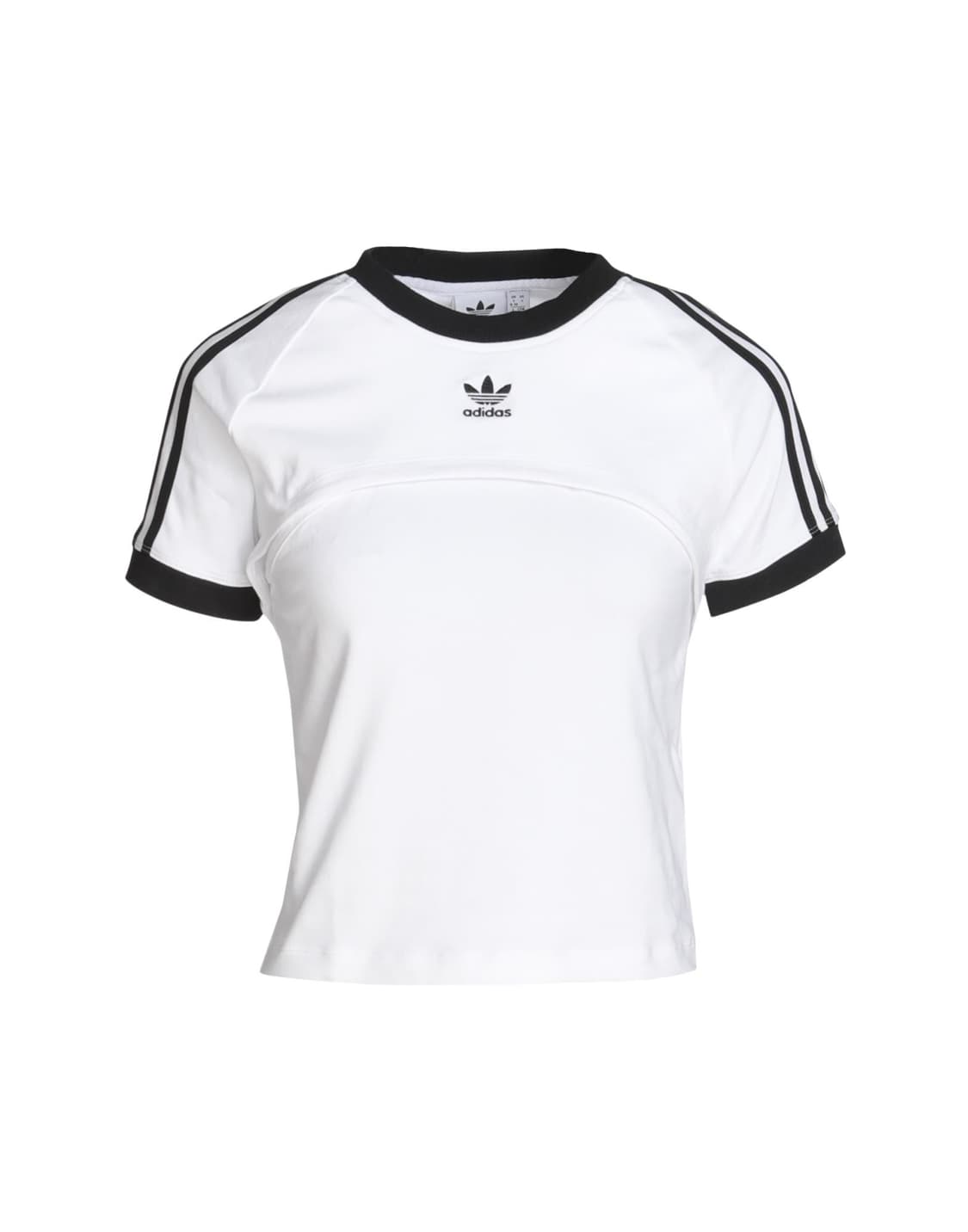 Adidas 아디다스 반팔 올웨이즈 투 인 원 3S 크롭 티셔츠  상품이미지8