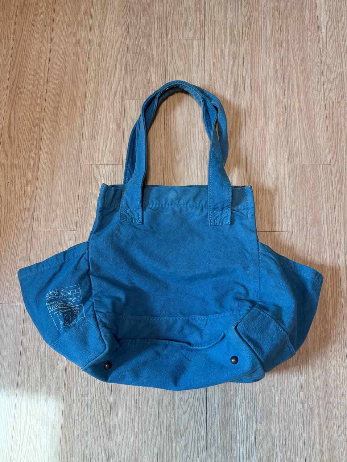 "Kapital" No.6 Blue Canvas Standard Bag 상품이미지1