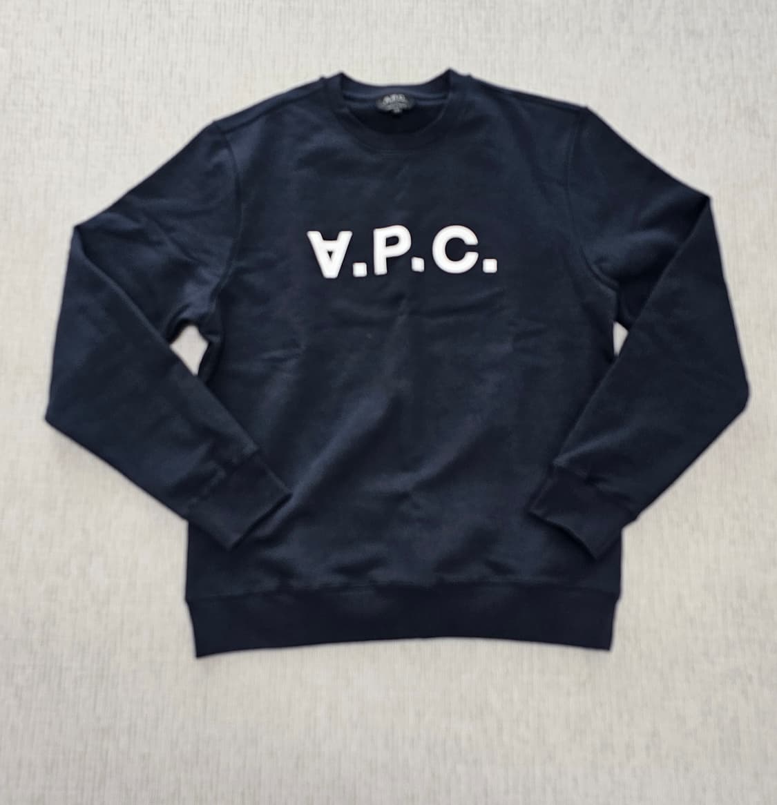 아페쎄 곤색 맨투맨 L (텍제거만한 새상품) 상품이미지1