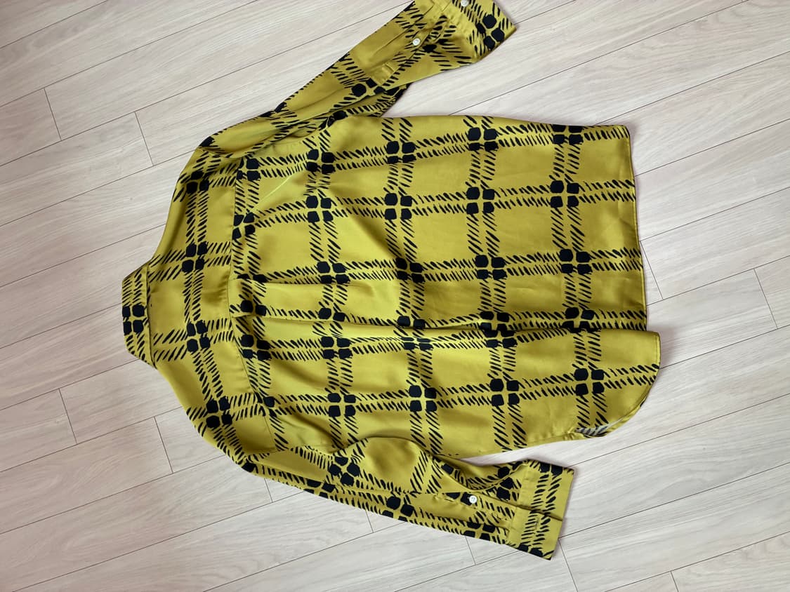 MARNI * Uniqlo SS22 오버사이즈 롱슬리브 셔츠 머스타드 S 상품이미지2