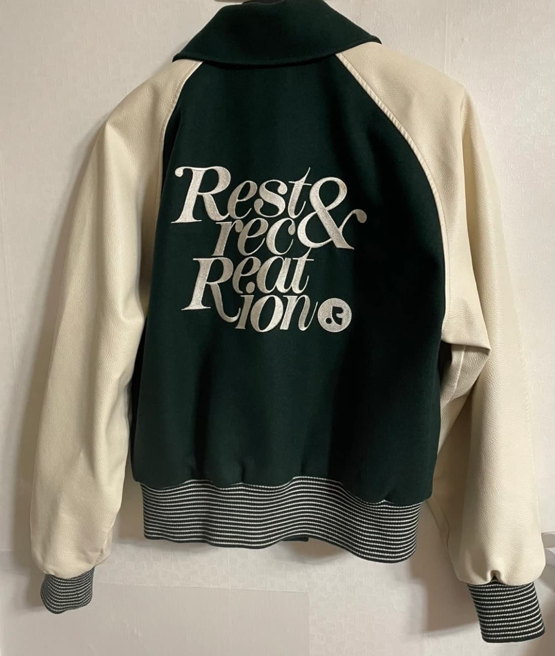 Rest & Recreation RR 울 바시티 자켓 상품이미지3